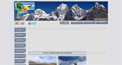 Desktop Screenshot of expedicionsudamerica.com