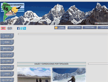 Tablet Screenshot of expedicionsudamerica.com